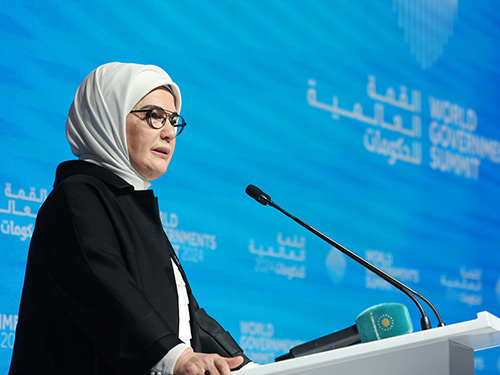 Emine Erdoğan, Dubai’de “Sürdürülebilir Kalkınma Hedefleri Forumu”na katıldı 