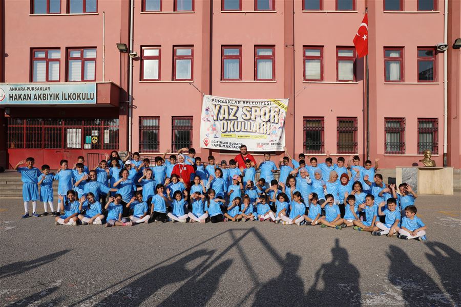 Pursaklar'da Yaz Spor Okulları Başlıyor 