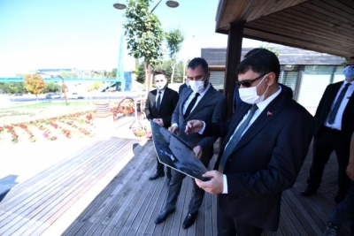 Pursaklar Belediye Başkanı Çetin, Ankara Valisi Şahin'i misafir etti